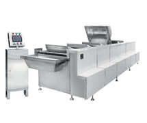 STW-PJZ6六斗翻轉漂燙清洗機（智能型）、全自動翻轉漂燙機